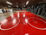 Classic 1.25" Thick 31' X 24' Red 2 Sections