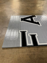 Flex 3 Wrestling Mat 6' x 42'  Gray and Orange 1 Section