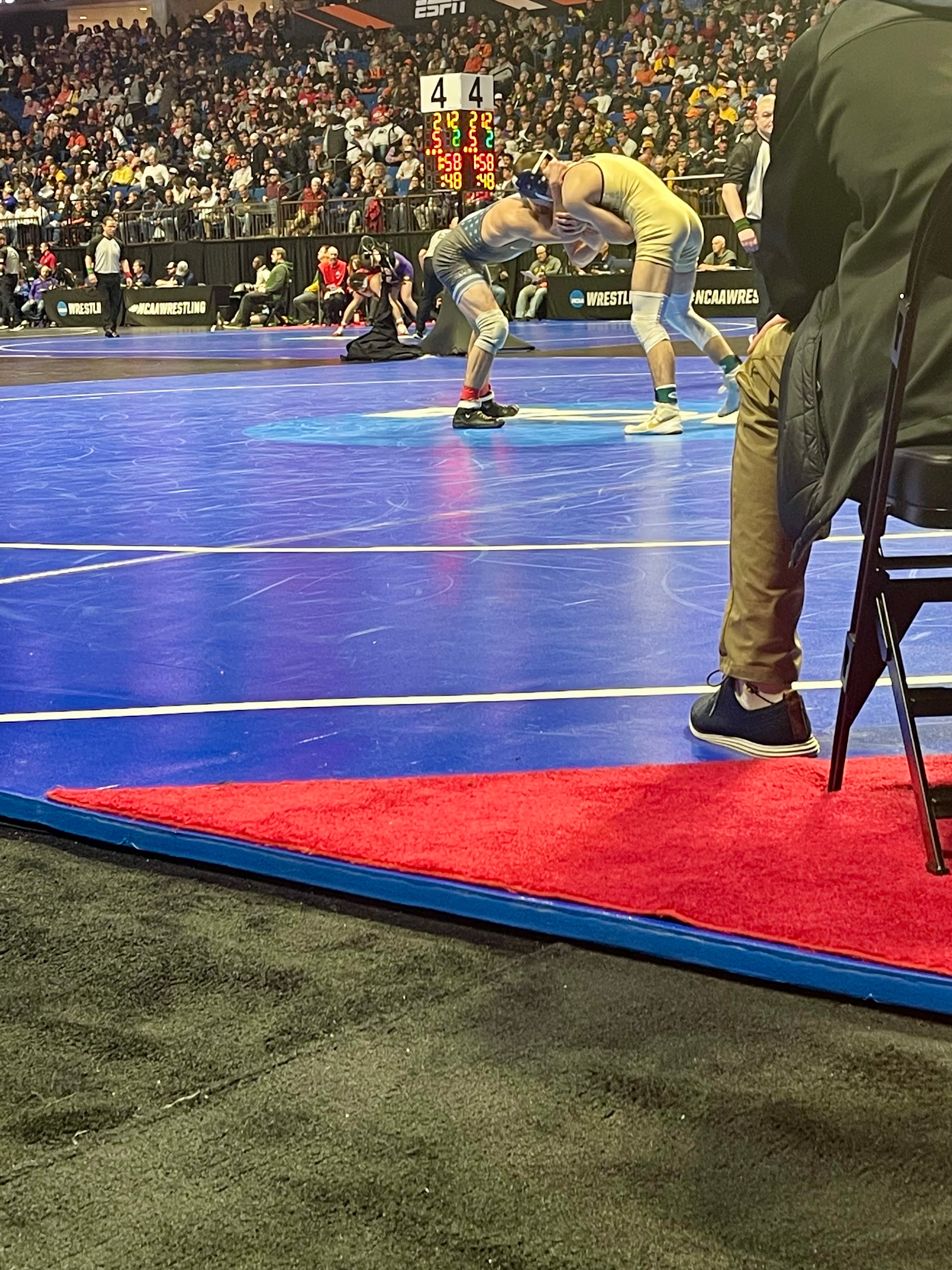 Carpet Corners - Protecting Wrestling Mats from Chair Impressions