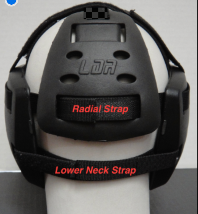 Earguard XP-4 Wrestling Headgear (Extra Rear Pad) - Adult Black with Orange Straps