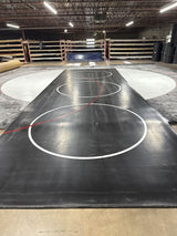 13'10"x 41'10" Black Classic Mat - 1.25" thick: STCK-120525-A - 1 section