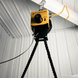 close-up detail of Infiniti battle rope showing heavy-duty construction