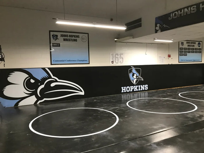 Flex 3 Wall padding in Wrestling Room
