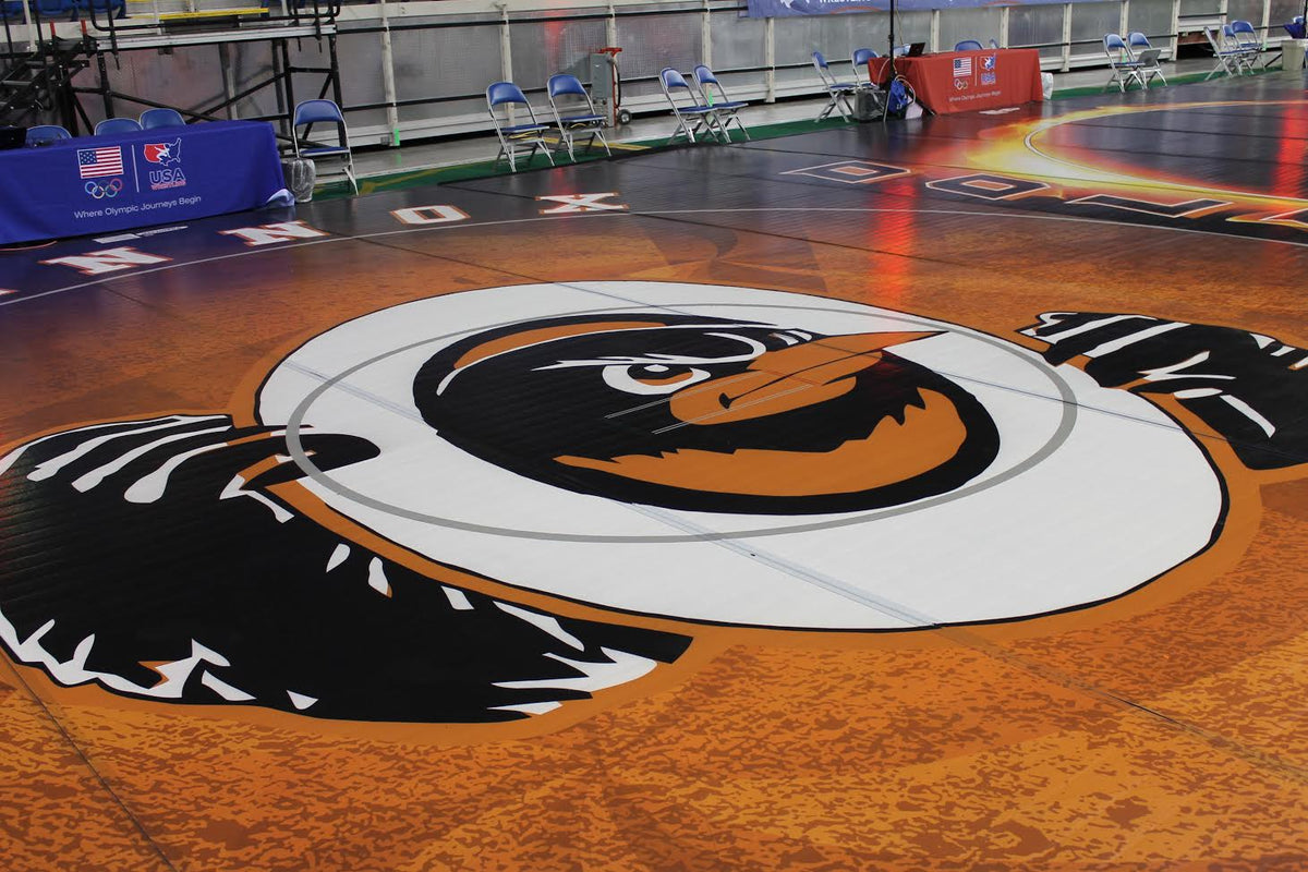 Resilite DigiPrint Wrestling Mats and Wall Padding Printed Mats