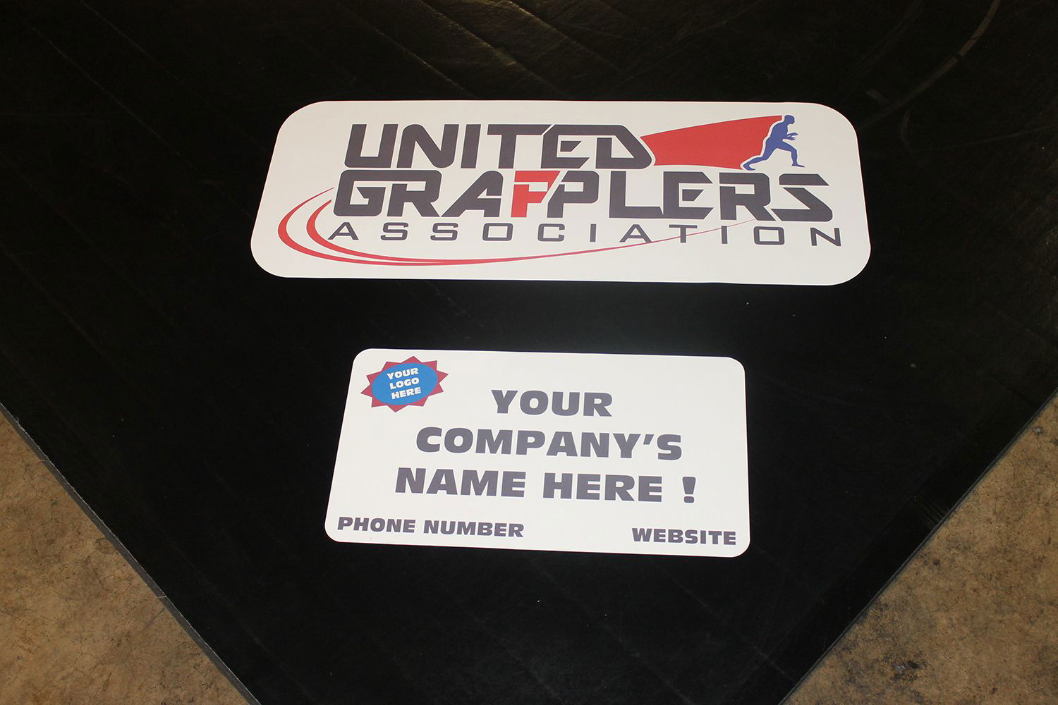 Mat Sponsor Decals - Resilite Mats