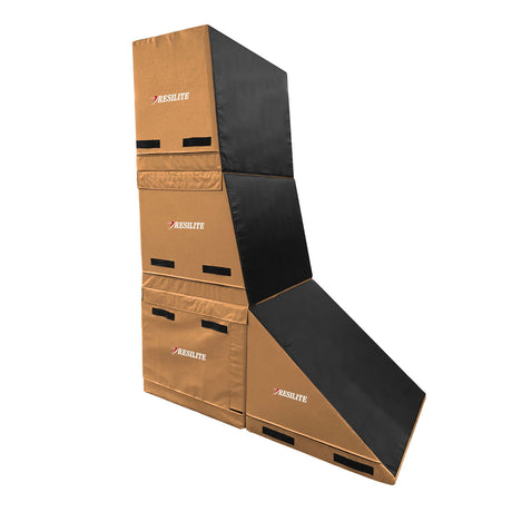 Ninja Stacked Vert Wall - Resilite Mats