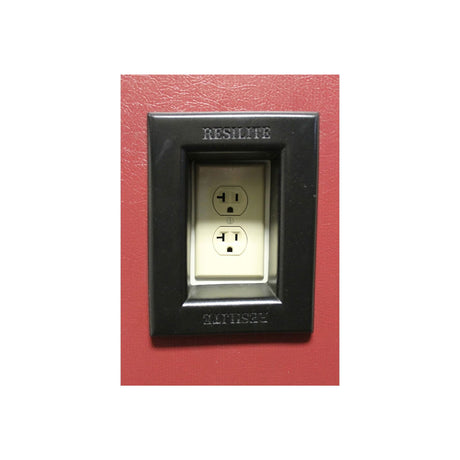 Outlet Cover Inserts for Wainscot Wall Padding - Resilite Mats