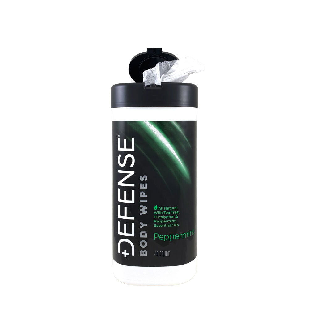 Peppermint Body Wipes - Resilite Mats