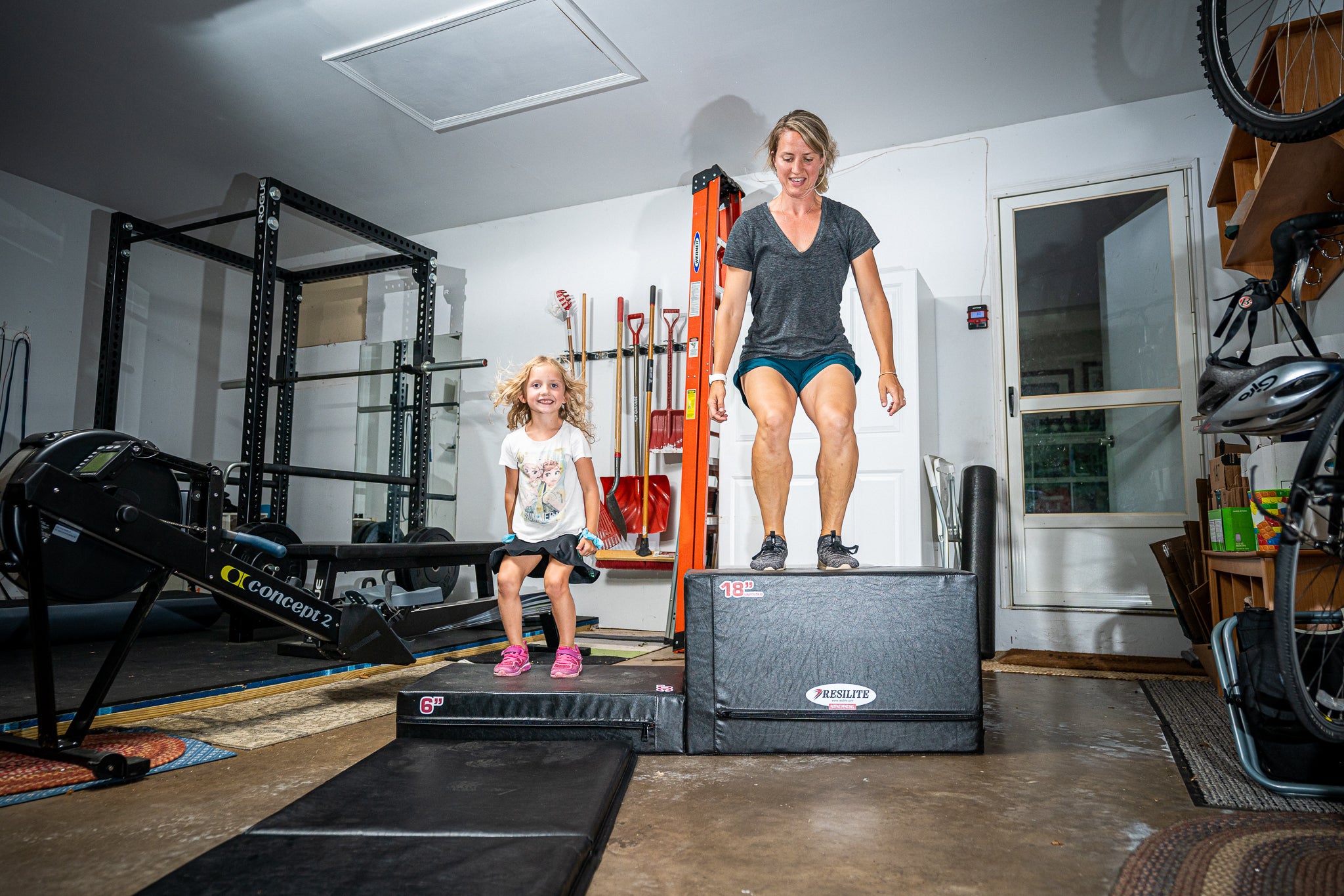 MOTHER AND DAUGHTER WORKOUT