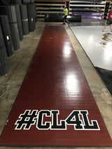Flex 3 Wrestling Mat -  6' x 42' Maroon