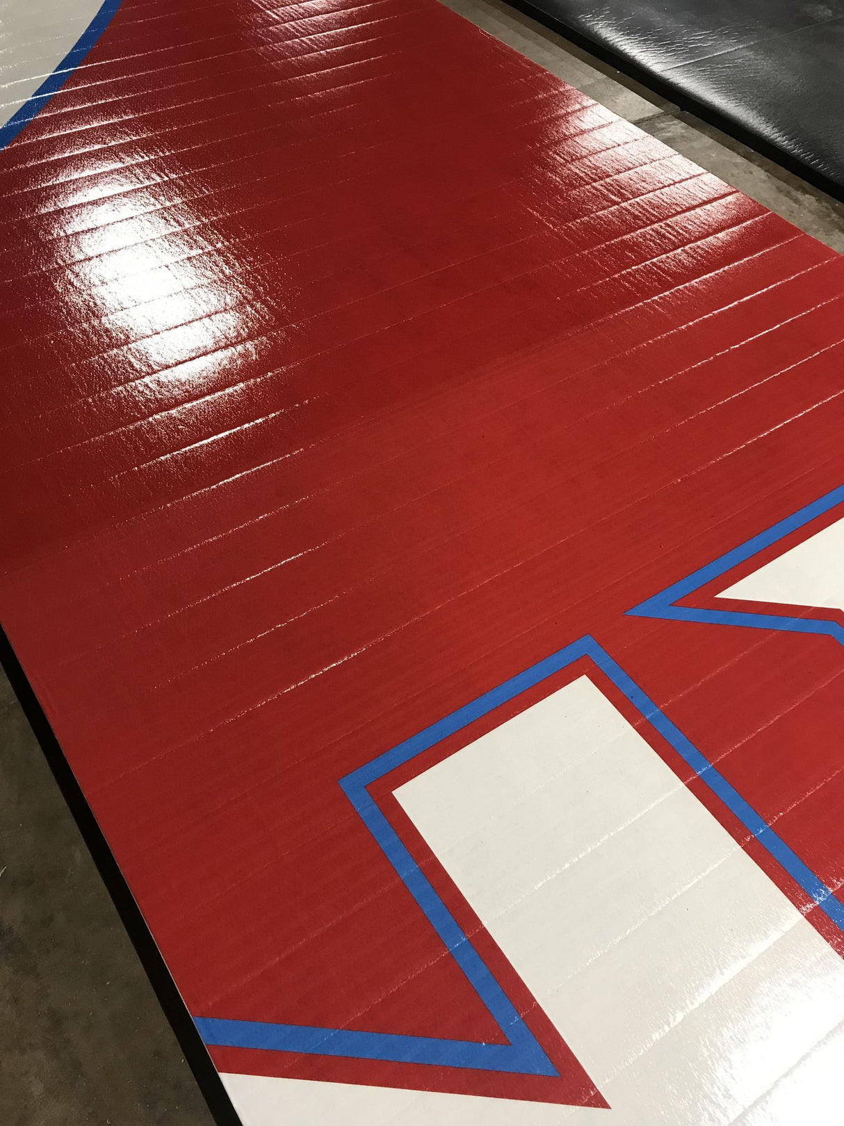 Flex 3 Wrestling Mat -   6' x 42' - Red