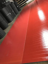 MMA Mat- Wrestling Mat - Flex 3-  42' x 40' Red - No Markings - 7 Section