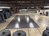 Flex 3 Wrestling Mat  20' x 38' Charcoal Gray - 4 Section