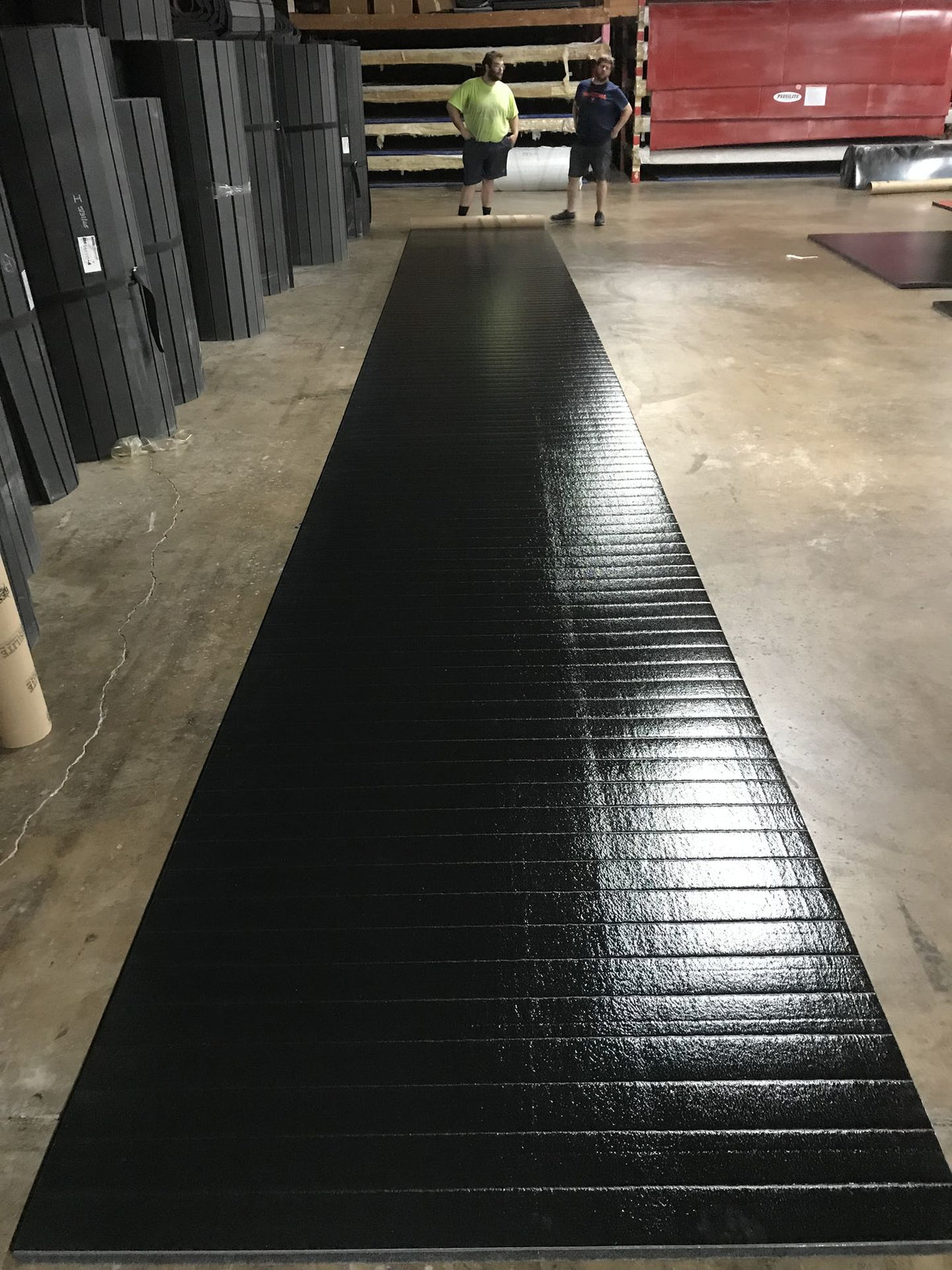 Flex 3 Wrestling Mat - 5' x 38' Black