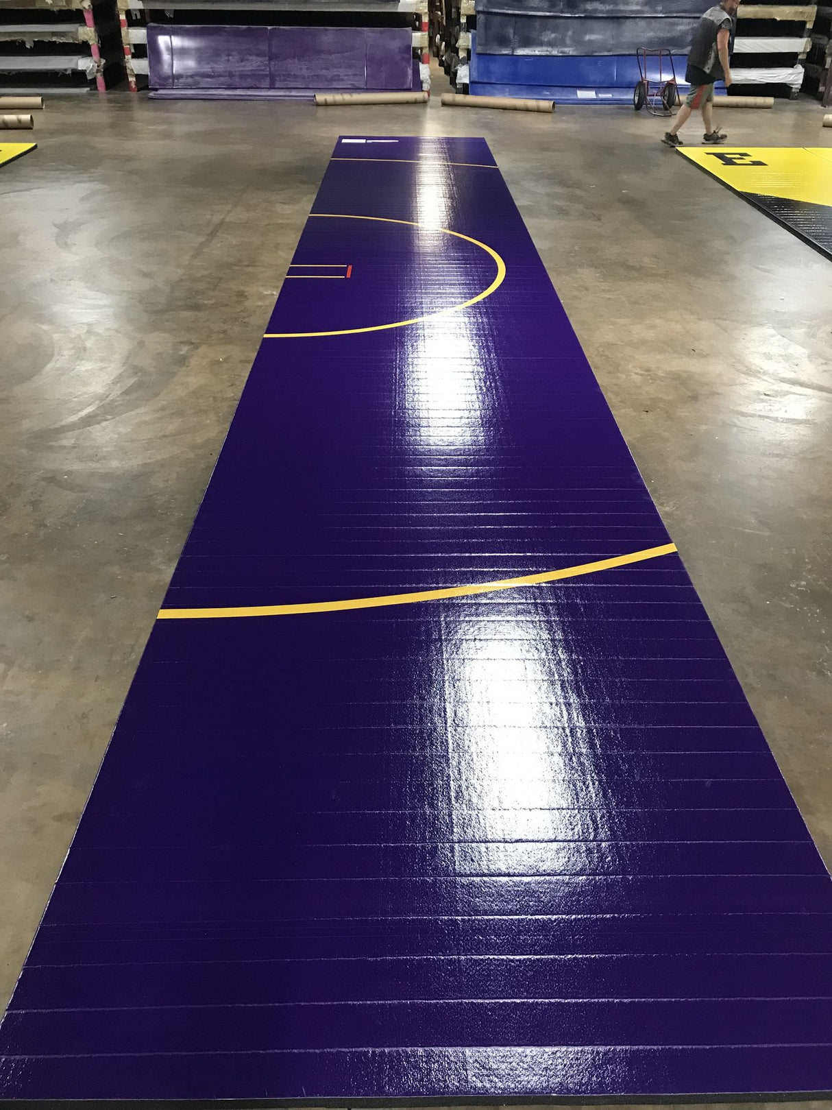 Flex 3 Wrestling Flex 3 - 6' x 38' Purple