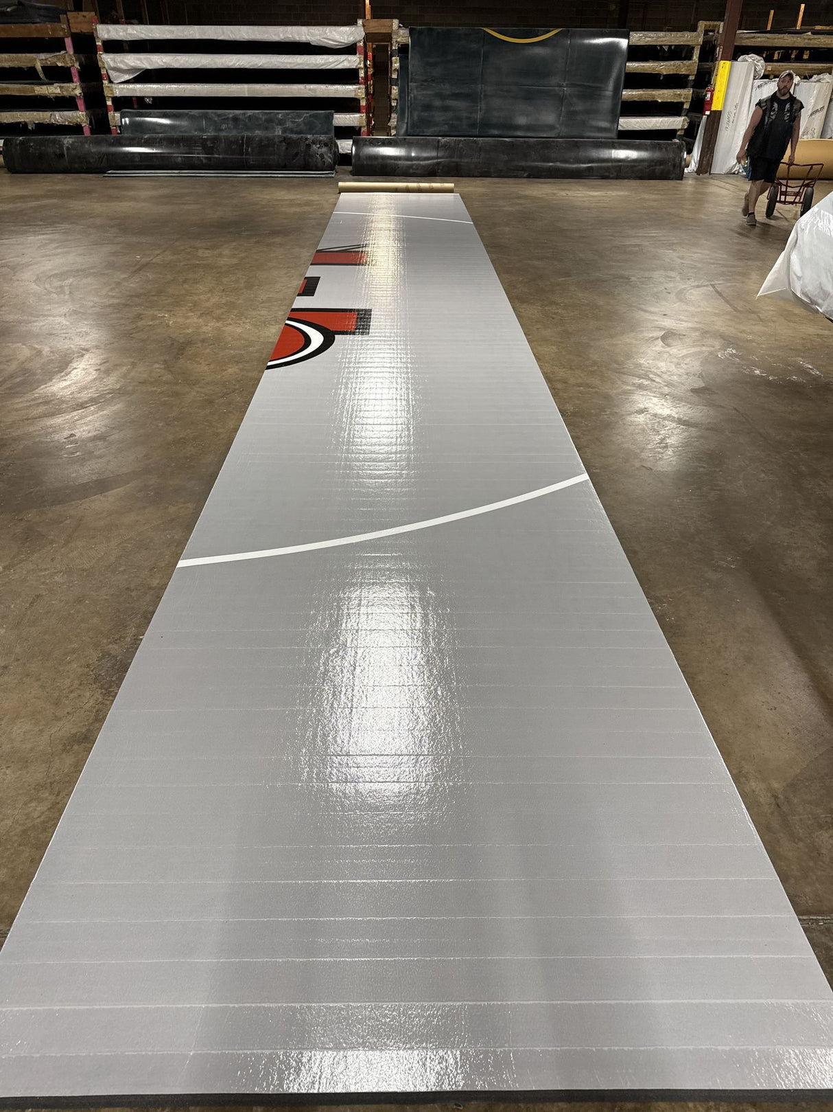 Flex 3 Wrestling Mat -   6' x 41' 7"