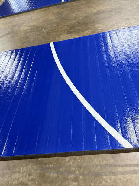 Flex 3 Wrestling Mat -   6' x 42' - Blue