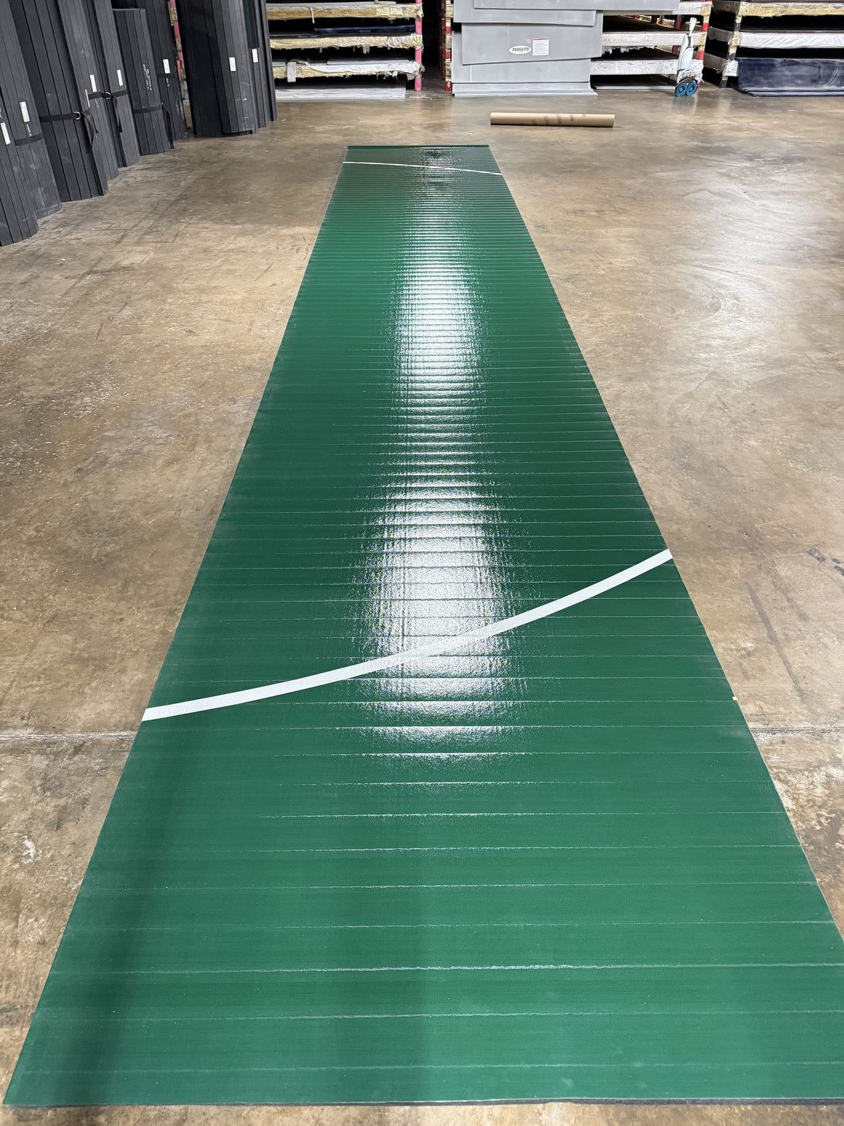 Flex 3 Wrestling Mat 6' x 36' Kelly - 1 Section