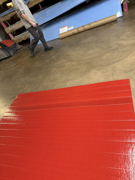 Flex 3 Wrestling Mat -   6' x 42' -Red