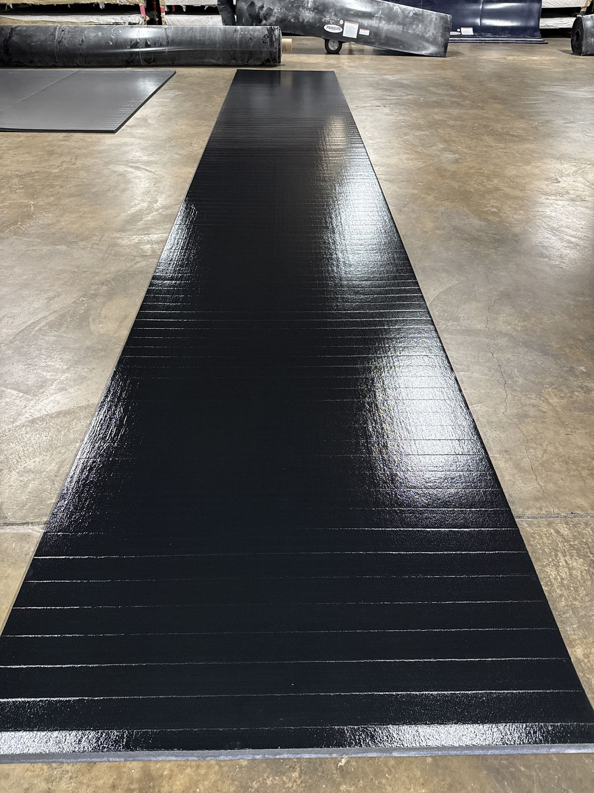 Flex 3 Wrestling Mat -   6' x 38' - Black