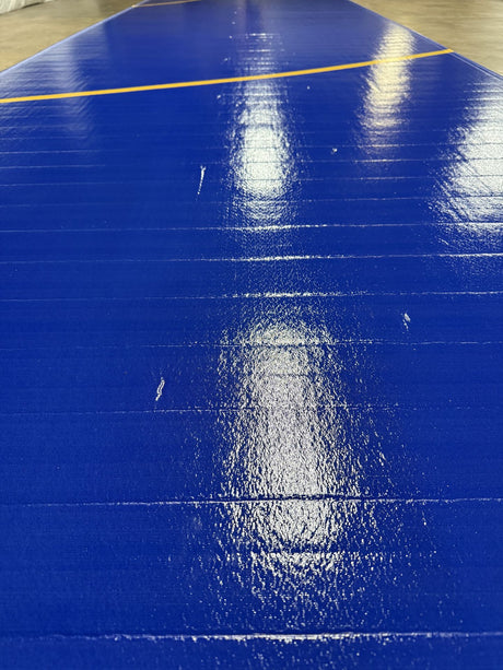 Flex 3 Wrestling Mat - 6' x 42' Bright Blue - 1 Section