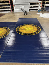 Flex 3 Wrestling Mat 6' x 24' Navy - 2 Sections