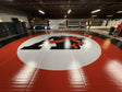 Flex 3 Wrestling Mat 42' x 42' Black and Red - Resilite Sports Products