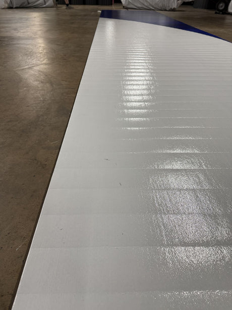 Flex 3 Wrestling Mat -  LW 6' x 42' Blue - 1 Section