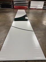 Flex 3 Wrestling Mat -6' x 42' White and Black