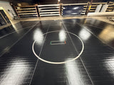 Flex 3 Wrestling Mat 42' x 40' 6" Black with gray 10' and 30'
