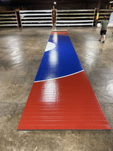 Flex 3 Wrestling Mat 6' x 40' Red White and  Blue - 1 Section