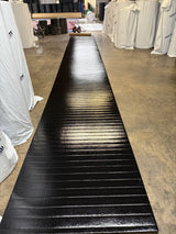 Flex 3 Wrestling  Taped Mat  5' x 35' Black no markings - 1 Section