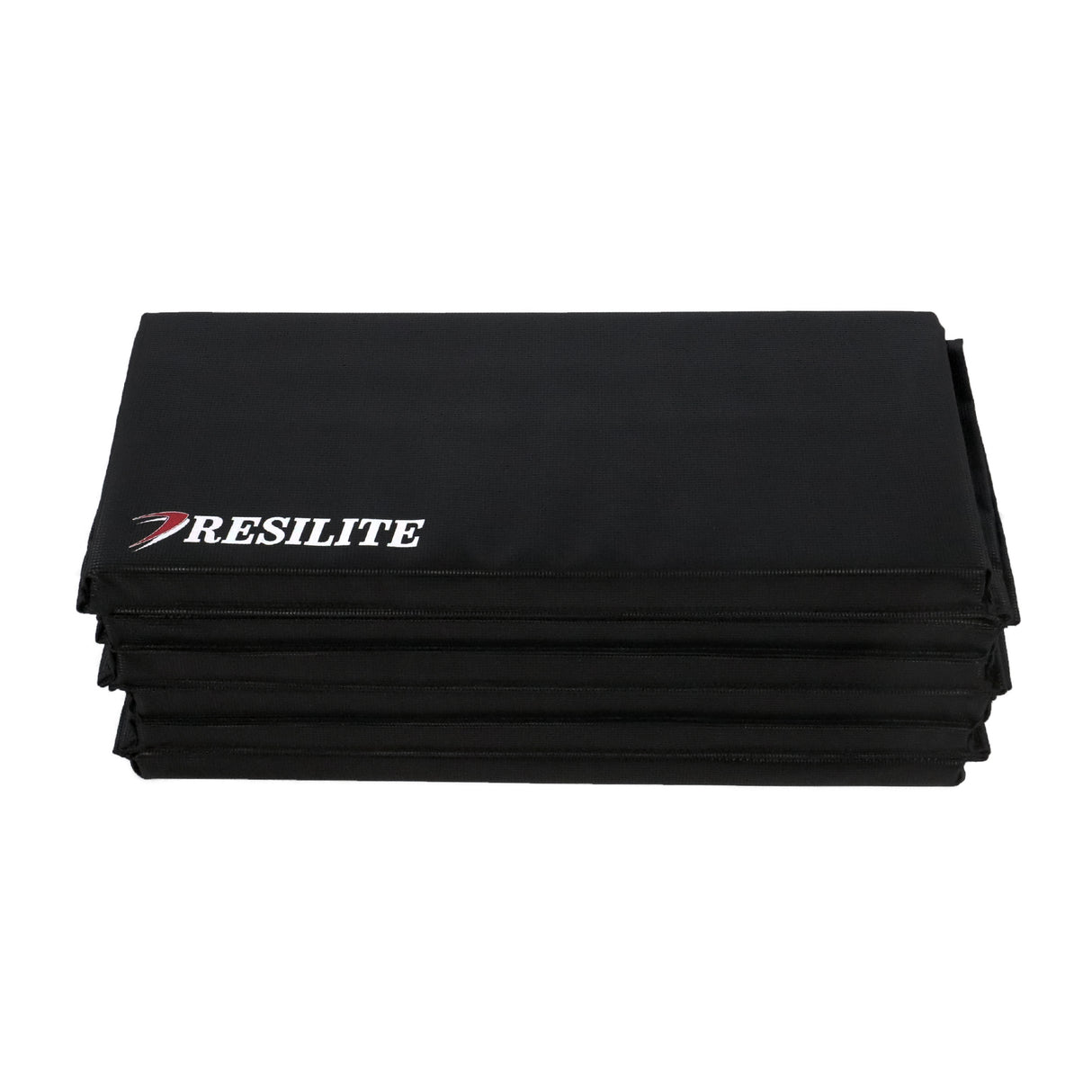 OmniMats stacked and set up for step-up workouts.