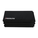 OmniMats stacked and set up for step-up workouts.