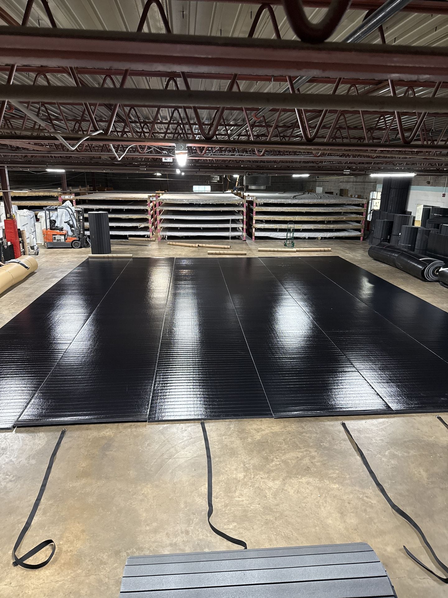 Flex 3  Tape 36' x 42' -1-5/8" Thick Black - 6 sec STCK-120125-A -