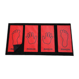 Repositionable Vinyl Skill Helpers Hands and Feet  (Carpet Bonded Foam)