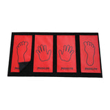 Repositionable Vinyl Skill Helpers Hands and Feet  (Carpet Bonded Foam)