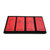 Repositionable Vinyl Skill Helpers Hands and Feet  (Carpet Bonded Foam)