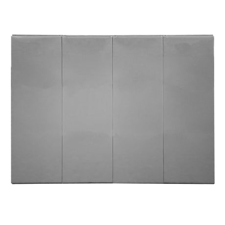 Gray Wainscot Wall Padding, Gray Gym Wall Mats, Gray Gym Wall Padding