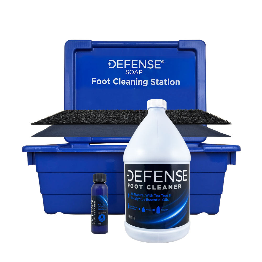 Foot Cleaning Station