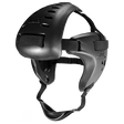 Earguard XP Wrestling Headgear - Youth Black with Black Straps - Resilite Sports Products