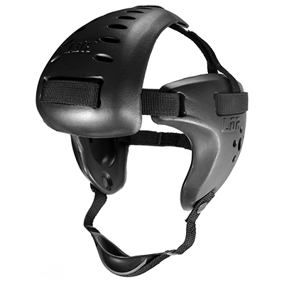 Earguard XP Wrestling Headgear - Youth Black with Black Straps
