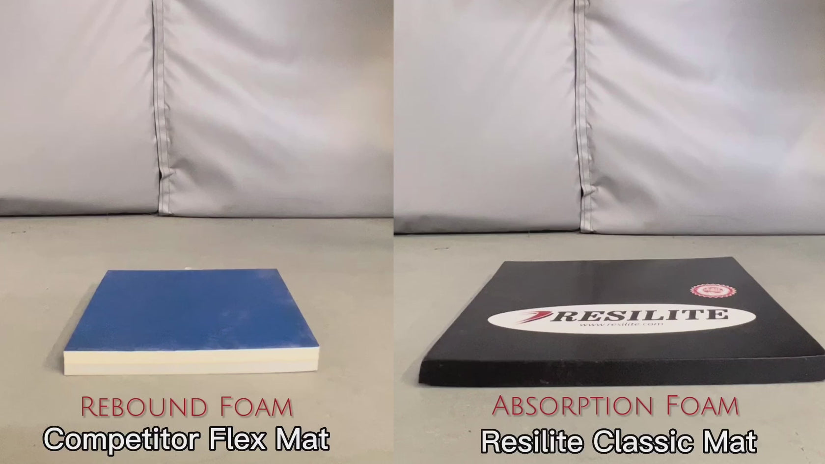 Drop Test on Wrestling Mats 